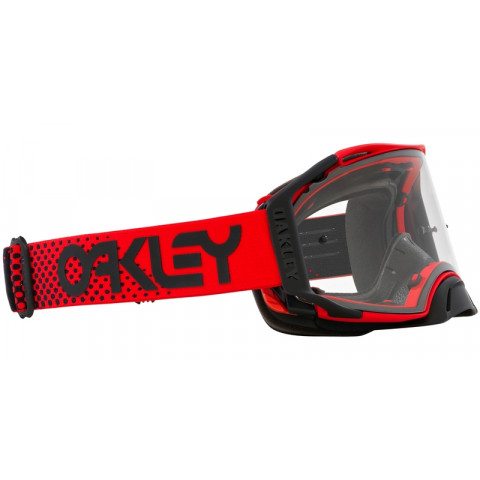 Masque OAKLEY Airbrake MX - Moto Red B1B écran clair