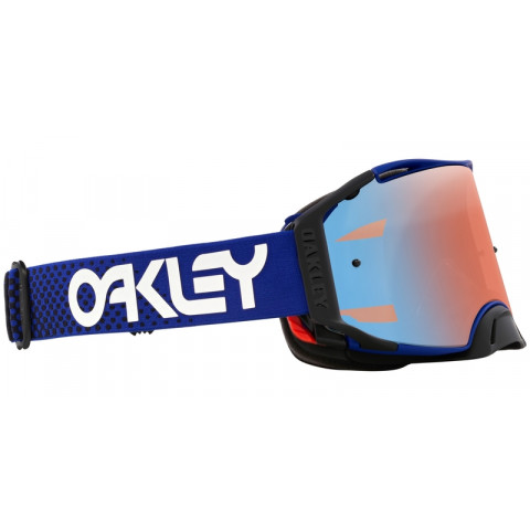 Masque OAKLEY Airbrake MX - Moto Blue B1B écran Prizm MX Sapphire