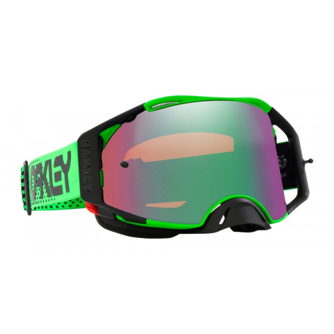 Masque OAKLEY Airbrake MX - Moto Green B1B écran Prizm MX Jade