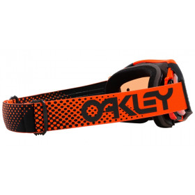 Masque OAKLEY Airbrake MX - Moto Orange B1B écran Prizm MX Bronze