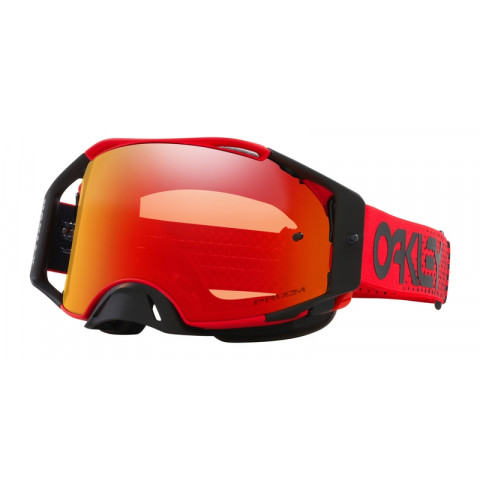 Masque OAKLEY Airbrake MX - Moto Red B1B écran Prizm MX Torch