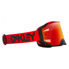 Masque OAKLEY Airbrake MX - Moto Red B1B écran Prizm MX Torch