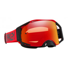 Masque OAKLEY Airbrake MX - Moto Red B1B écran Prizm MX Torch