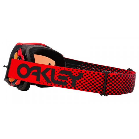 Masque OAKLEY Airbrake MX - Moto Red B1B écran Prizm MX Torch