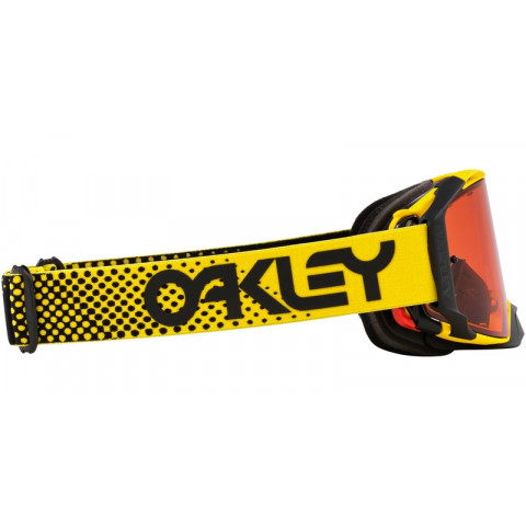 Masque OAKLEY Airbrake MX - Moto Yellow B1B écran Prizm MX Bronze