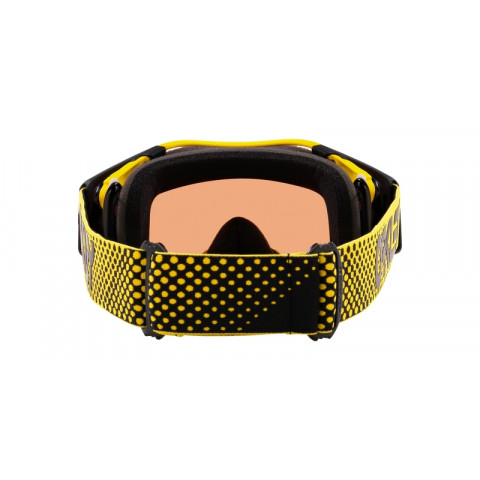 Masque OAKLEY Airbrake MX - Moto Yellow B1B écran Prizm MX Bronze