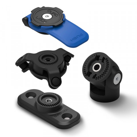 Kit de montage scooter QUAD LOCK 360 - base/adaptateur/support + amortisseur de vibrations