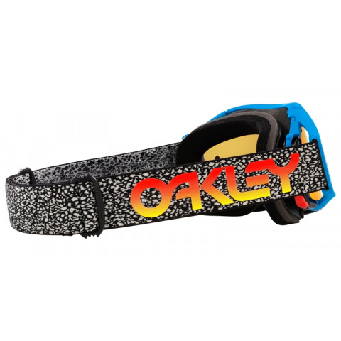 Masque OAKLEY Airbrake MX - Blue Crackle écran Fire Iridium