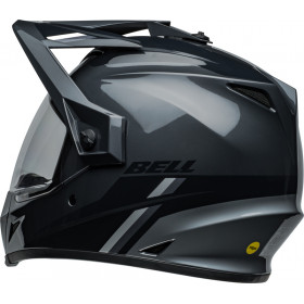 Casque BELL MX-9 Adventure MIPS - Alpine Gloss Charcoal/Silver