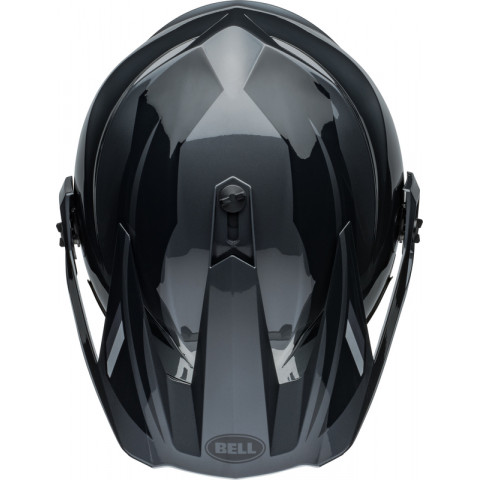 Casque BELL MX-9 Adventure MIPS - Alpine Gloss Charcoal/Silver