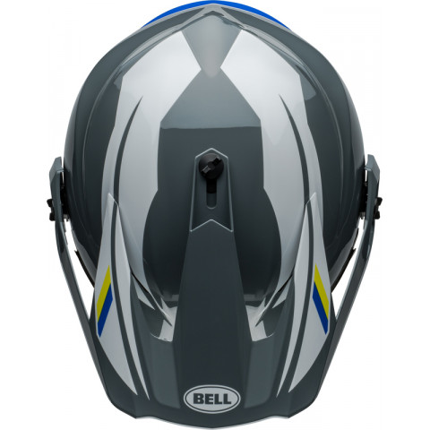 Casque BELL MX-9 Adventure MIPS - Alpine Gloss Gray/Blue