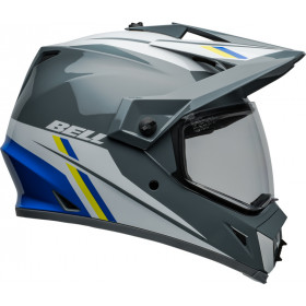 Casque BELL MX-9 Adventure MIPS - Alpine Gloss Gray/Blue