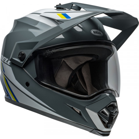 Casque BELL MX-9 Adventure MIPS - Alpine Gloss Gray/Blue