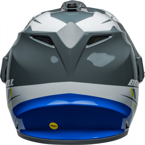 Casque BELL MX-9 Adventure MIPS - Alpine Gloss Gray/Blue