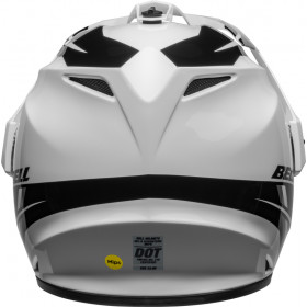 Casque BELL MX-9 Adventure MIPS - Alpine Gloss White/Black