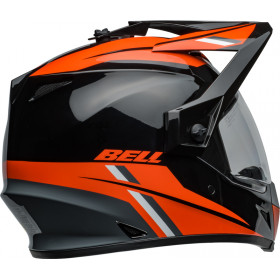 Casque BELL MX-9 Adventure MIPS - Alpine Gloss Black/Orange