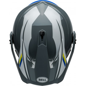 Casque BELL MX-9 Adventure MIPS - Alpine Gloss Charcoal/Silver