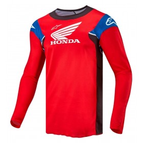 HONDA RACER ICONIC JERSEY BRIGHT RED BLA