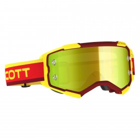 SCO GOGGLE FURY RED/ YELLOW / YELLOW CHRO WKS