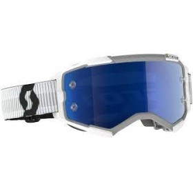 SCO GOGGLE FURY WHITE/BLUE /CHRO WKS