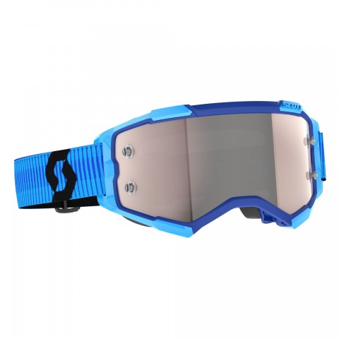 SCO GOGGLE FURY BLUE/BLACK SILV CHR WKS