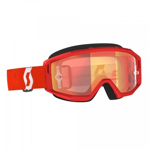 SCO GOGGLE PRIMAL RED/WHITE/ ORA CHRO