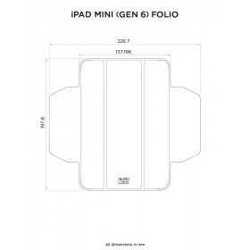 Housse QUAD LOCK - iPad Mini (6e génération)