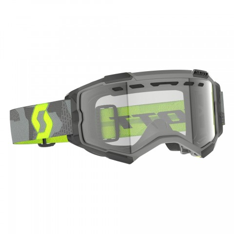 SCO GOGGLE FURY ENDURO LT GRY/NE YE CLEA