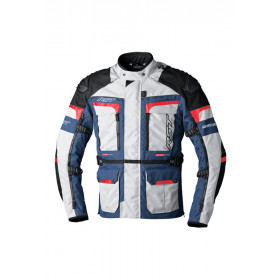 Veste RST Pro Series Adventure-X CE femme textile - argent/bleu/rouge