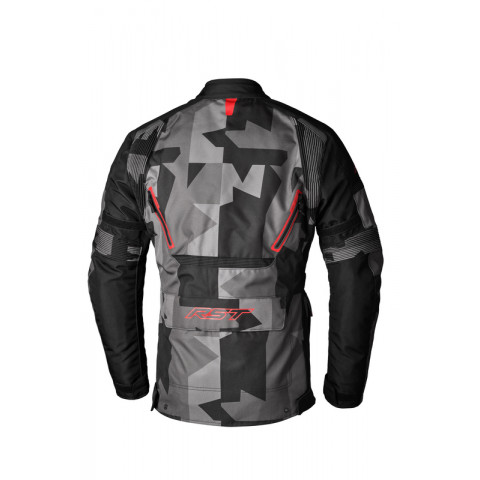 Veste RST Endurance CE textile - camo/gris/rouge