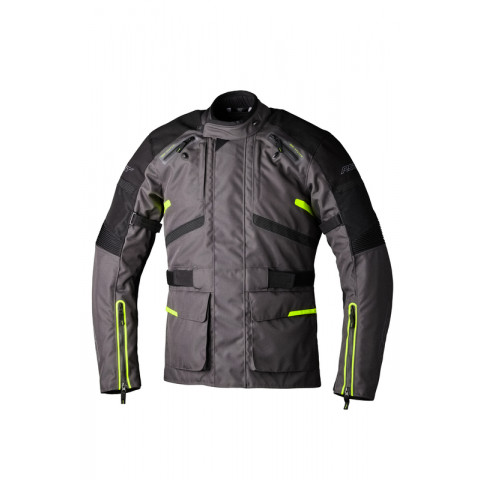 Veste RST Endurance CE textile - graphite/jaune fluo