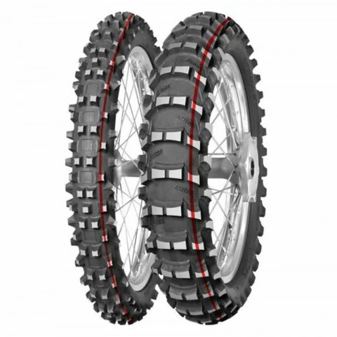 Pneu MITAS TERRA FORCE-MX SAND 80/100-21 NHS 51M TT SAND RED RED