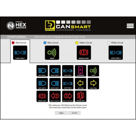 Kit de feux de brouillard DENALI D3 CANsmart™ GEN II