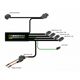 Kit de feux de brouillard DENALI D3 CANsmart™ GEN II