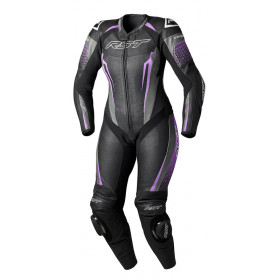 Combinaison femme RST TracTech Evo 5 CE - noir/fuchsia/gris