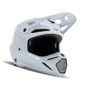 V3 RS CARBON SOLID HELMET [WHT]