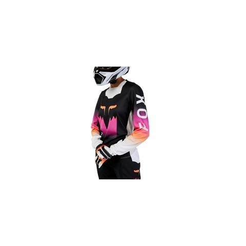 KIDS GIRLS 180 FLORA JERSEY [BLK/PNK]