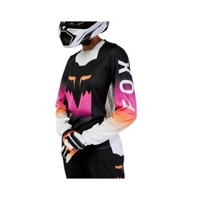 KIDS GIRLS 180 FLORA JERSEY [BLK/PNK]