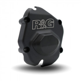 Kit de couvre-carter moteur (alternateur/allumage/embrayage)  R&G RACING PRO noir