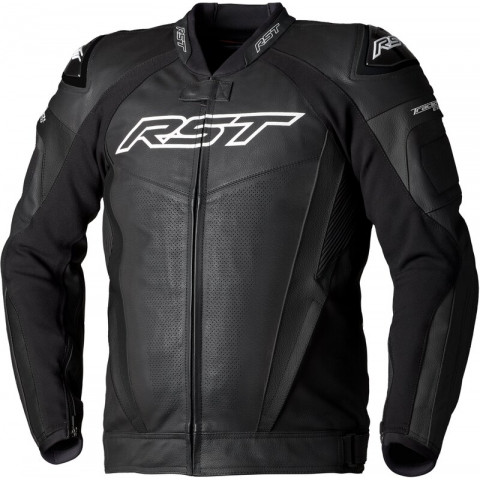 Veste cuir RST TracTech Evo 5 CE homme - noir/noir/noir