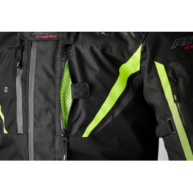 Veste textile RST Pro Series Paragon 7 femme - noir/jaune fluo