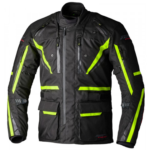 Veste textile RST Pro Series Paragon 7 femme - noir/jaune fluo