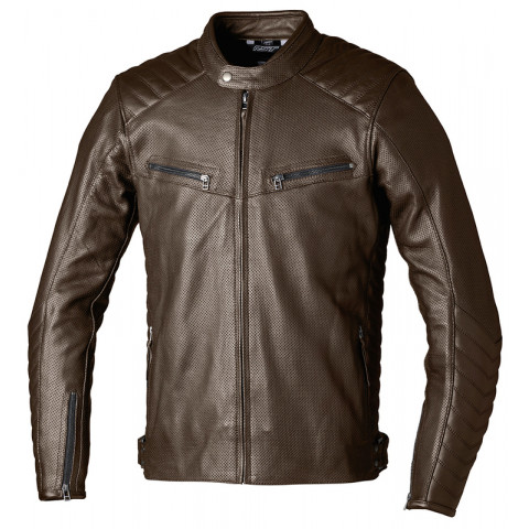 Veste cuir RST Roadster Air CE homme - marron