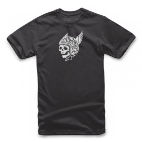 KIDS DEMON TEE GREY HEATHER S