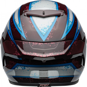 Casque BELL Race Star DLX Flex - Xenon Gloss Red/Silver