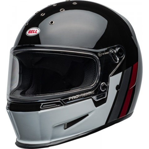 Casque BELL Eliminator - GT Gloss Black/White