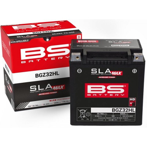 Batterie BS BATTERY SLA Max sans entretien activée usine - BGZ32HL
