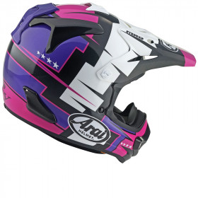 Casque ARAI MX-V EVO Battle - Violet