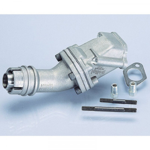 Polini intake manifold for Vespa ET3, Ø19 (215.0116)