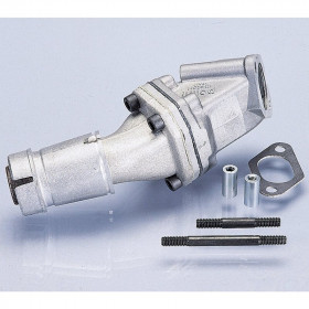 Polini intake manifold with 2-hole mounting for Vespa PK engines, Ø19 (215.0203)